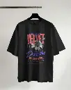 STREET WEAR WILD FLOWER OVERSIZE TSHIRT